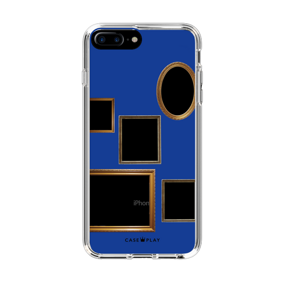 スリムプロテクションケース［ Photo Frames - Blue ］