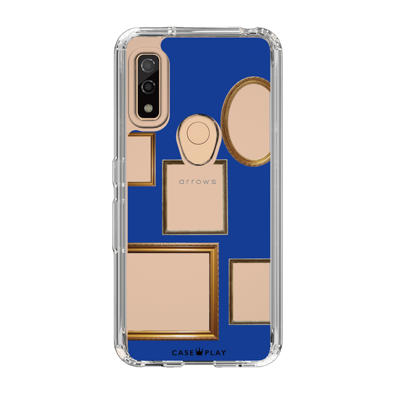 スリムプロテクションケース［ Photo Frames - Blue ］