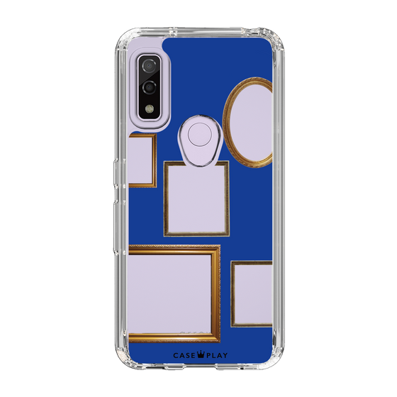 スリムプロテクションケース［ Photo Frames - Blue ］