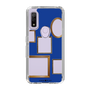 スリムプロテクションケース［ Photo Frames - Blue ］