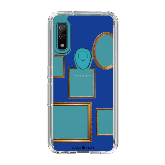 スリムプロテクションケース［ Photo Frames - Blue ］
