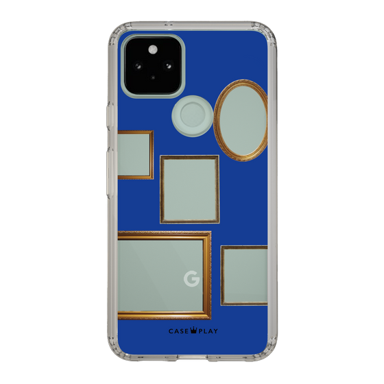 スリムプロテクションケース［ Photo Frames - Blue ］