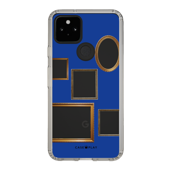スリムプロテクションケース［ Photo Frames - Blue ］