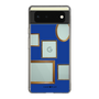 スリムプロテクションケース［ Photo Frames - Blue ］