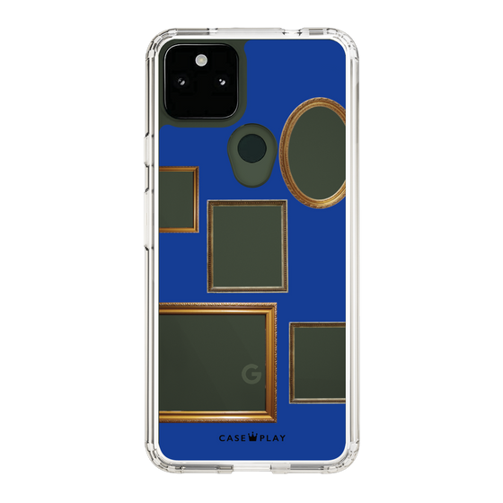 スリムプロテクションケース［ Photo Frames - Blue ］