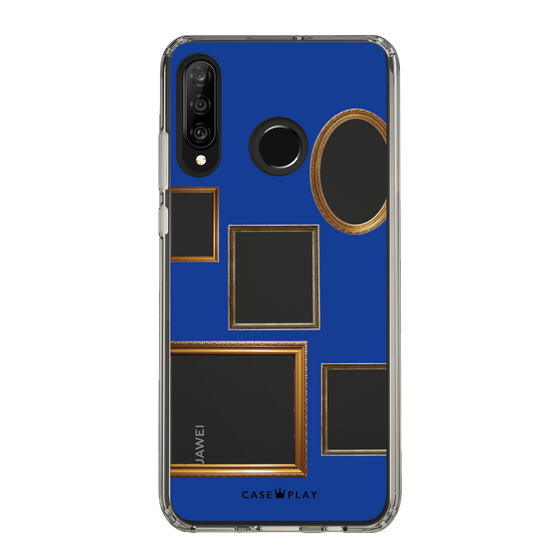 スリムプロテクションケース［ Photo Frames - Blue ］
