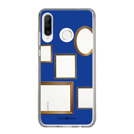 スリムプロテクションケース［ Photo Frames - Blue ］