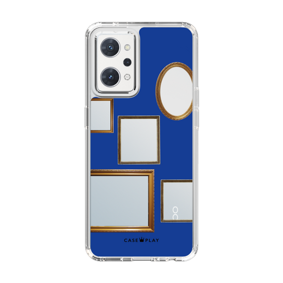 スリムプロテクションケース［ Photo Frames - Blue ］