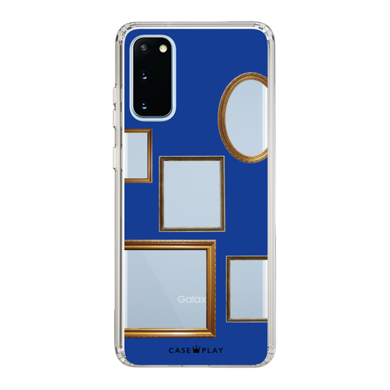 スリムプロテクションケース［ Photo Frames - Blue ］