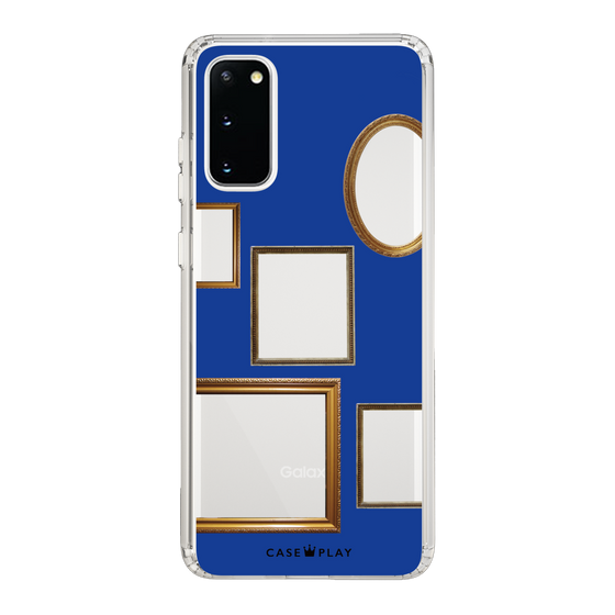スリムプロテクションケース［ Photo Frames - Blue ］