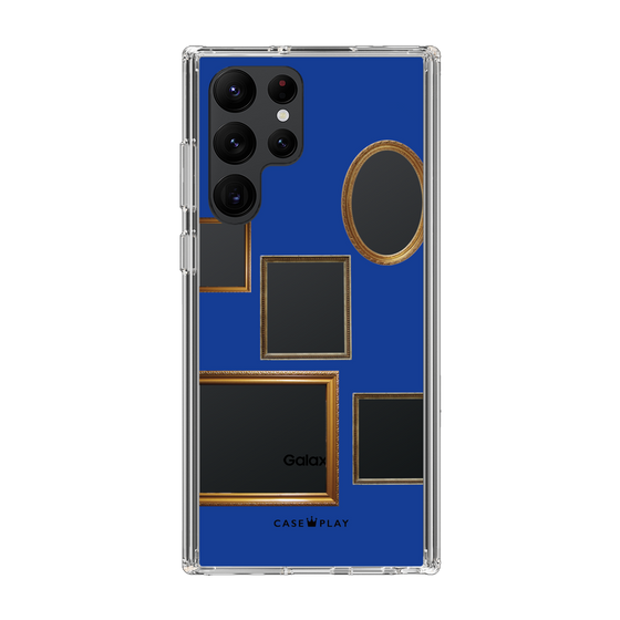 スリムプロテクションケース［ Photo Frames - Blue ］