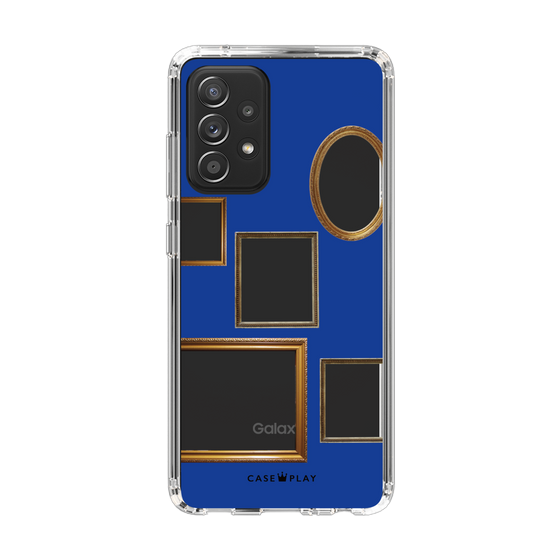 スリムプロテクションケース［ Photo Frames - Blue ］