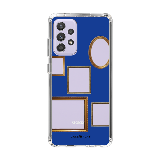 スリムプロテクションケース［ Photo Frames - Blue ］