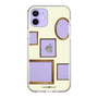 スリムプロテクションケース［ Photo Frames - Ivory ］