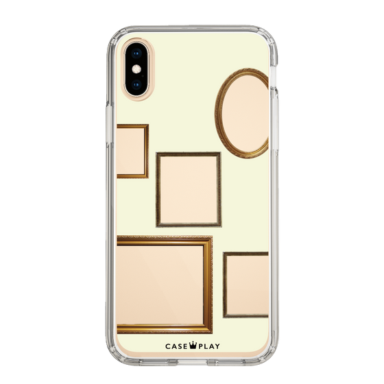 スリムプロテクションケース［ Photo Frames - Ivory ］