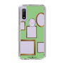 スリムプロテクションケース［ Photo Frames - Light Green ］