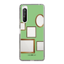 スリムプロテクションケース［ Photo Frames - Light Green ］