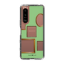スリムプロテクションケース［ Photo Frames - Light Green ］