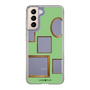 スリムプロテクションケース［ Photo Frames - Light Green ］