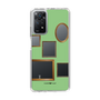 スリムプロテクションケース［ Photo Frames - Light Green ］