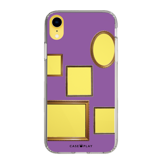 スリムプロテクションケース［ Photo Frames - Purple ］