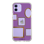 スリムプロテクションケース［ Photo Frames - Purple ］