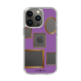 スリムプロテクションケース［ Photo Frames - Purple ］