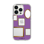 スリムプロテクションケース［ Photo Frames - Purple ］