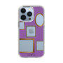 スリムプロテクションケース［ Photo Frames - Purple ］