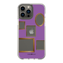スリムプロテクションケース［ Photo Frames - Purple ］