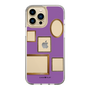 スリムプロテクションケース［ Photo Frames - Purple ］