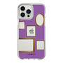 スリムプロテクションケース［ Photo Frames - Purple ］