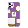 スリムプロテクションケース［ Photo Frames - Purple ］
