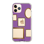 スリムプロテクションケース［ Photo Frames - Purple ］