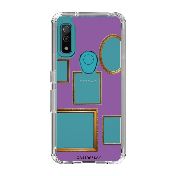 スリムプロテクションケース［ Photo Frames - Purple ］