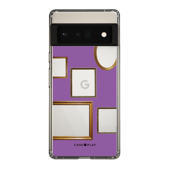 スリムプロテクションケース［ Photo Frames - Purple ］