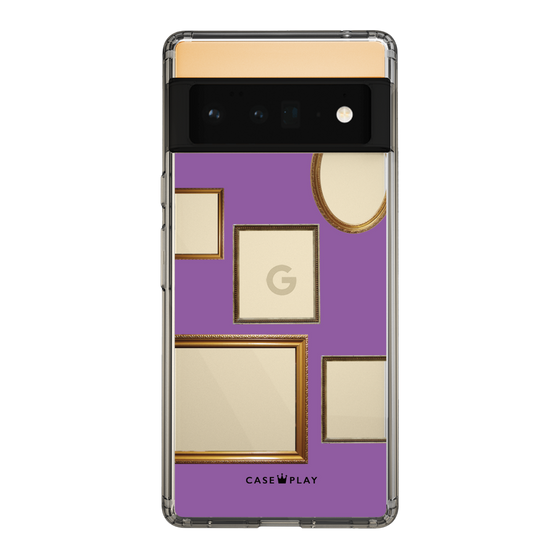 スリムプロテクションケース［ Photo Frames - Purple ］