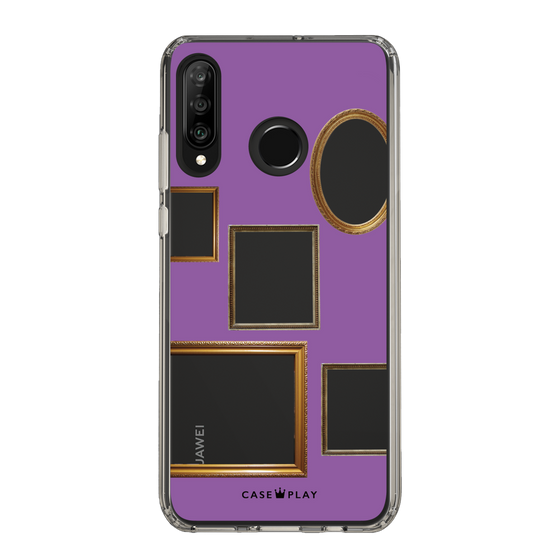 スリムプロテクションケース［ Photo Frames - Purple ］