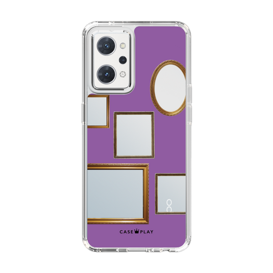 スリムプロテクションケース［ Photo Frames - Purple ］