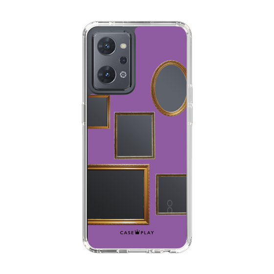 スリムプロテクションケース［ Photo Frames - Purple ］