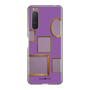 スリムプロテクションケース［ Photo Frames - Purple ］