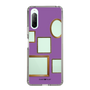 スリムプロテクションケース［ Photo Frames - Purple ］