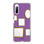 スリムプロテクションケース［ Photo Frames - Purple ］