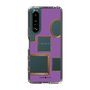 スリムプロテクションケース［ Photo Frames - Purple ］