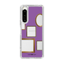 スリムプロテクションケース［ Photo Frames - Purple ］