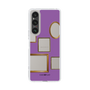 スリムプロテクションケース［ Photo Frames - Purple ］