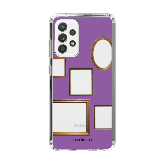 スリムプロテクションケース［ Photo Frames - Purple ］