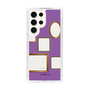 スリムプロテクションケース［ Photo Frames - Purple ］