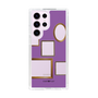 スリムプロテクションケース［ Photo Frames - Purple ］
