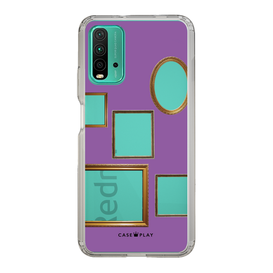 スリムプロテクションケース［ Photo Frames - Purple ］